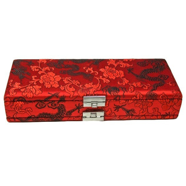 CH Chinese Silk Oboe Reed Case (50 Reeds) - Crook and Staple