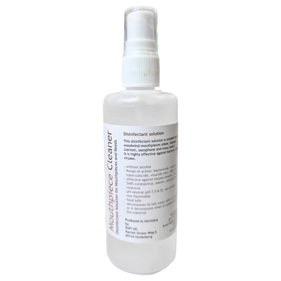 Reed & Mouthpiece Disinfectant (50ml / 100ml) — Crook and Staple