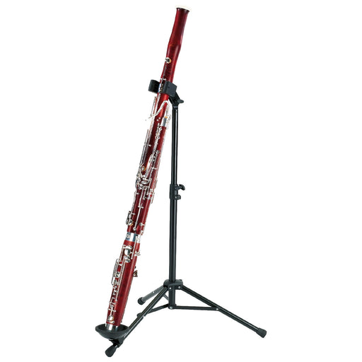 K&M Bassoon Stand (also fits Bass Clarinet) - Crook and Staple - 1