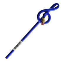 Bentcil: Treble Clef Pencil (Blue)