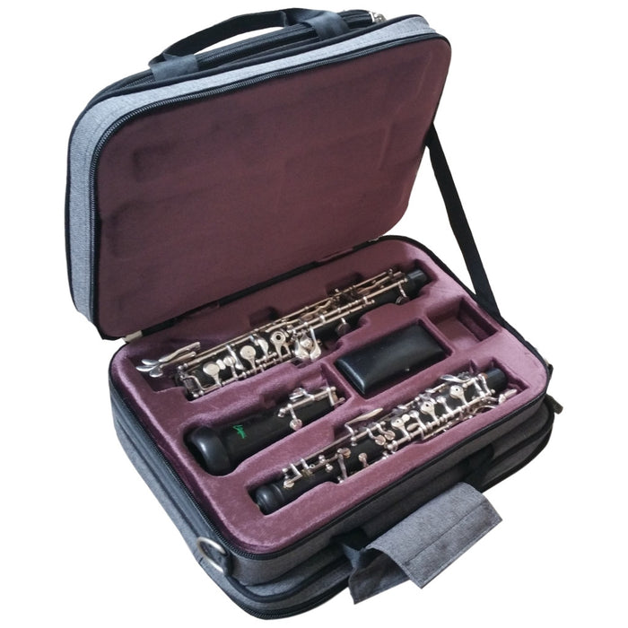 Oboe Case (Gig Bag) by Tom and Will - Grey (27x35x15cm)
