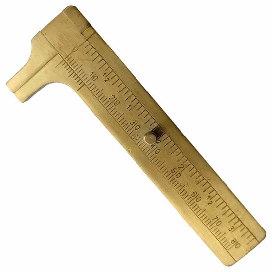 Brass Calliper for Measuring Cane & Reeds