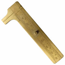 Brass Calliper for Measuring Cane & Reeds