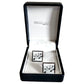 Silver-Plated Cufflinks - Wavy Music