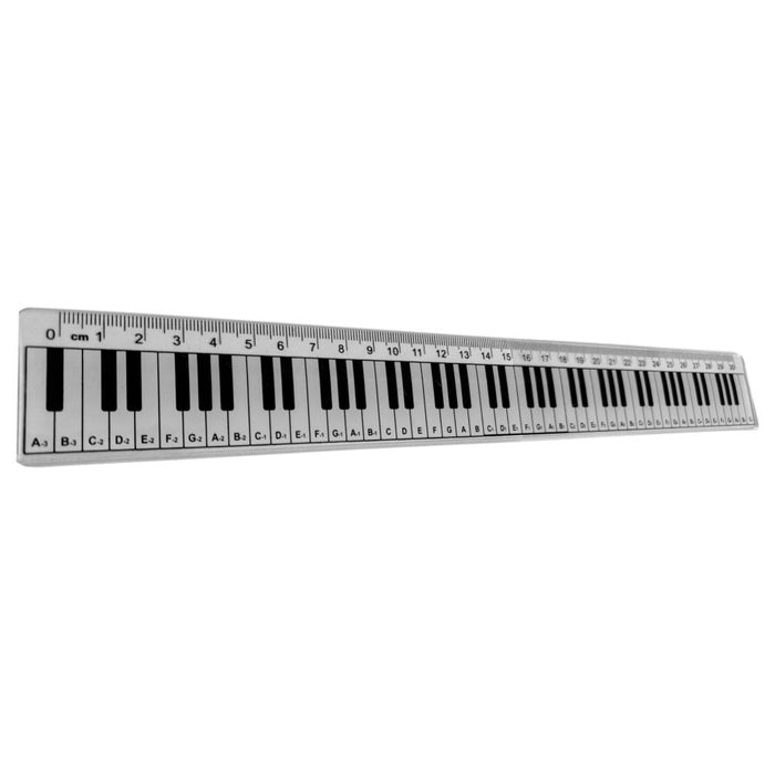 30cm Keyboard Design Clear Ruler