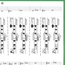 Oboe Fingering Chart (Thumbplate Fingering) - Crook and Staple
