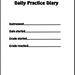 Oboists Practice Diary - Crook and Staple