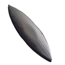 Convex Lozenge Shaped Oboe plaque, Ebony - Crook and Staple
