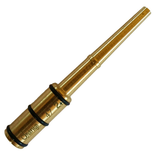 Chiarugi Metal 'S' Oboe Staple (Brass, 3 Rings, 47mm, num.2) - Crook and Staple
